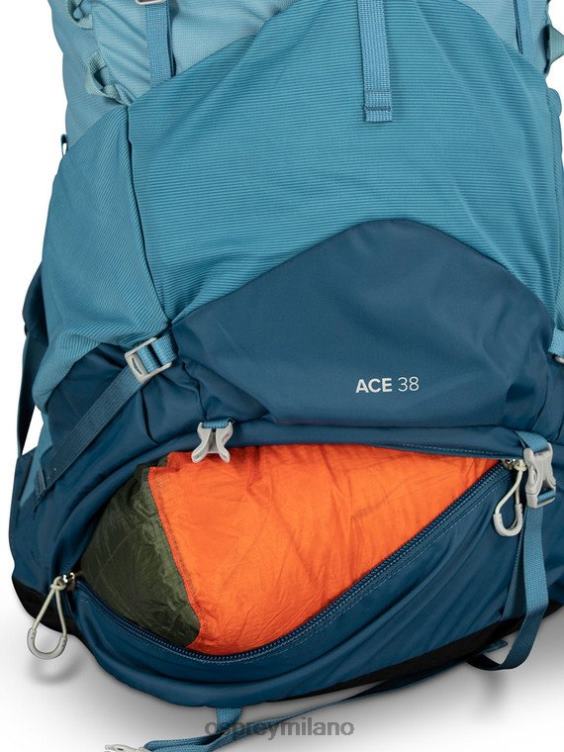 colline blu asso 38 zaino in spalla (5-11 anni) Osprey bambini J82N2355 zaino