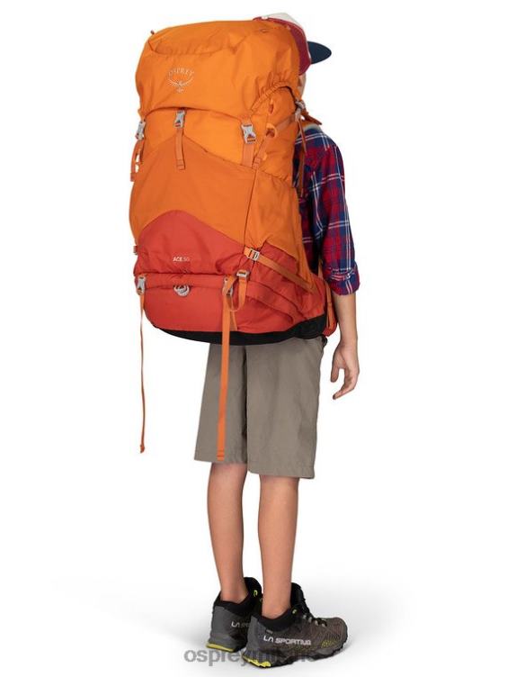 colline blu asso 50 zaino in spalla (8-14 anni) Osprey bambini J82N2485 zaino