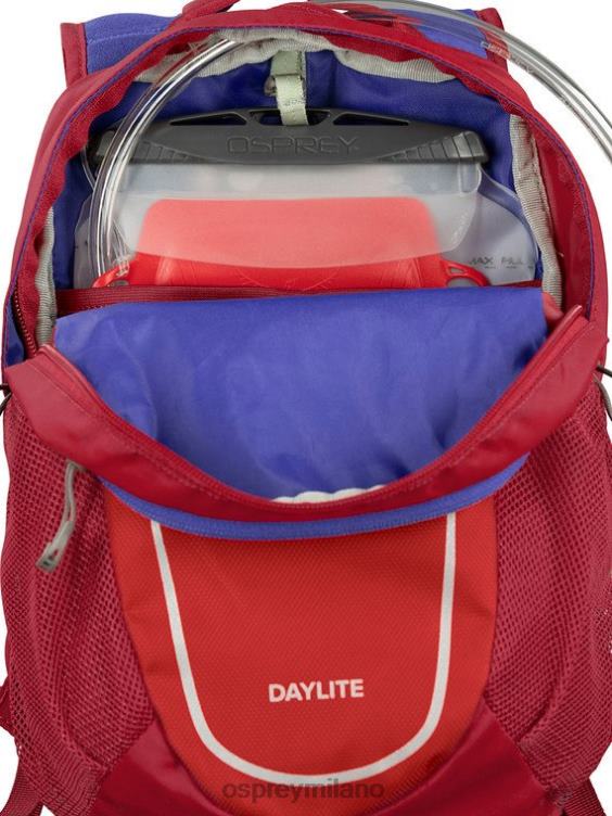 rosso cosmico daylite tutti i giorni (4-12 anni) Osprey bambini J82N2360 zaino