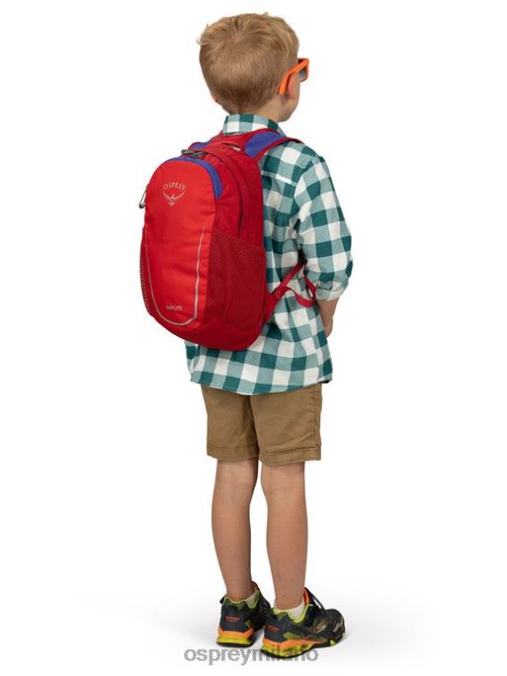 rosso cosmico daylite tutti i giorni (4-12 anni) Osprey bambini J82N2360 zaino