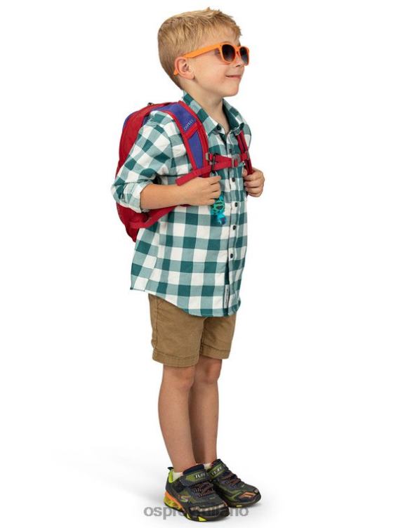 rosso cosmico daylite tutti i giorni (4-12 anni) Osprey bambini J82N2360 zaino