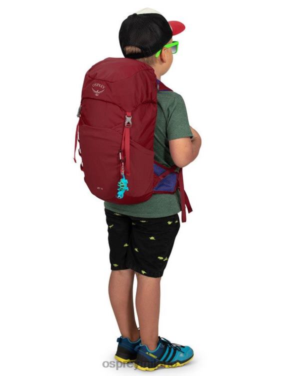 rosso cosmico jet 18 escursionistico (8-14 anni) Osprey bambini J82N2358 zaino