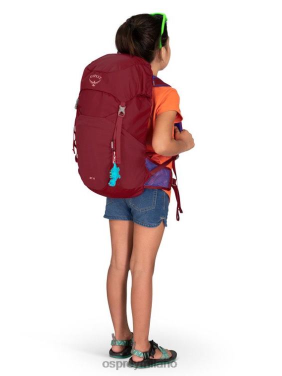 rosso cosmico jet 18 escursionistico (8-14 anni) Osprey bambini J82N2358 zaino
