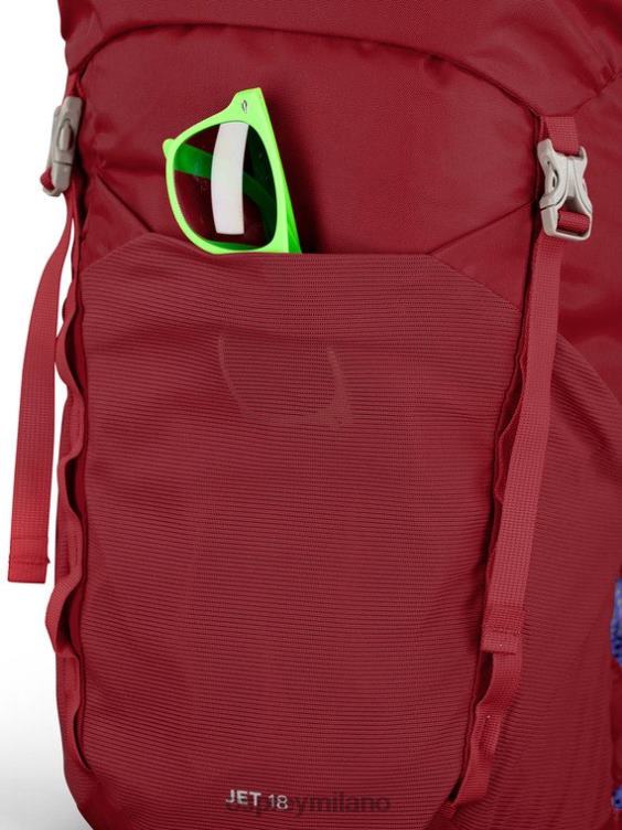 rosso cosmico jet 18 escursionistico (8-14 anni) Osprey bambini J82N2358 zaino