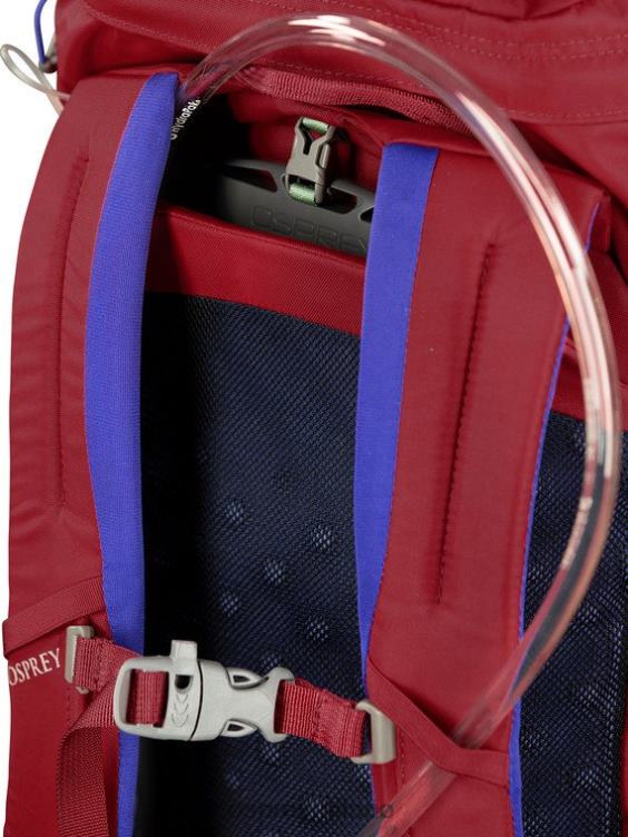 rosso cosmico jet 18 escursionistico (8-14 anni) Osprey bambini J82N2358 zaino