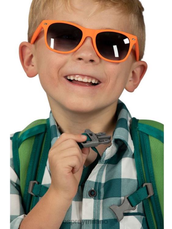 stampa vita corallina verde daylite tutti i giorni (4-12 anni) Osprey bambini J82N2362 zaino