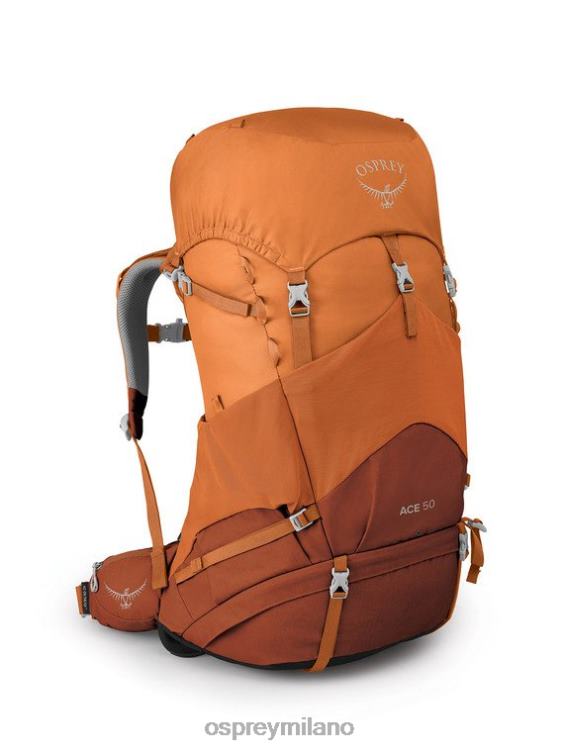 tramonto arancione asso 50 zaino in spalla (8-14 anni) Osprey bambini J82N2486 zaino
