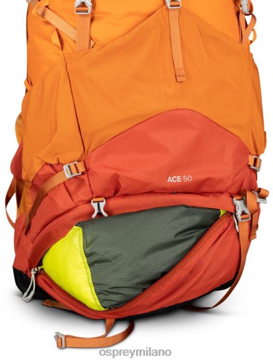 tramonto arancione asso 50 zaino in spalla (8-14 anni) Osprey bambini J82N2486 zaino