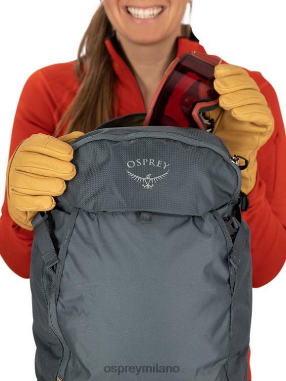 grigio tungsteno sopris 30 sci e snowboard | turismo leggero Osprey donne J82N2456 zaino