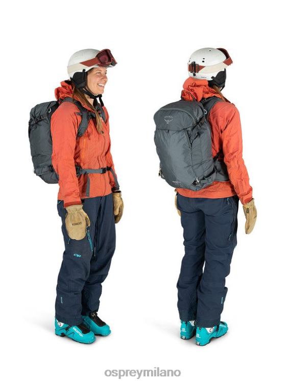 grigio tungsteno sopris 30 sci e snowboard | turismo leggero Osprey donne J82N2456 zaino