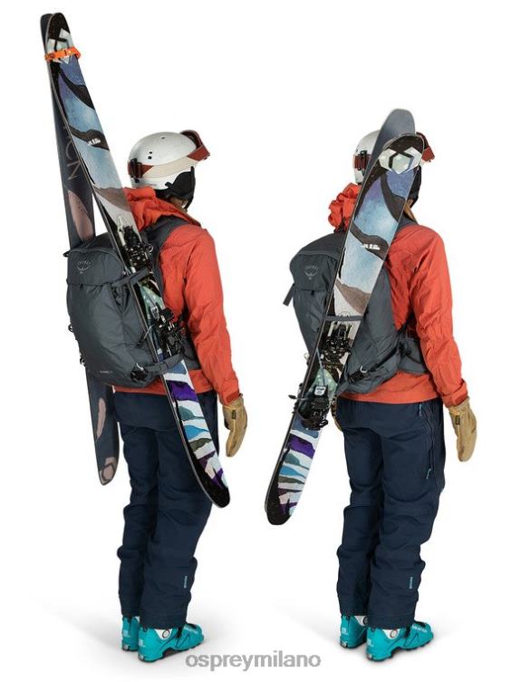 grigio tungsteno sopris 30 sci e snowboard | turismo leggero Osprey donne J82N2456 zaino
