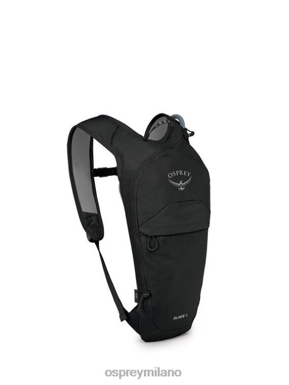 nero radura 5 sci/snowboard servito da impianti di risalita Osprey unisex J82N2453 zaino