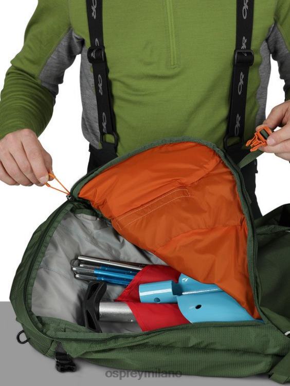 nero soelden 22 sci fuoripista e snowboard | turismo leggero Osprey uomini J82N2447 zaino