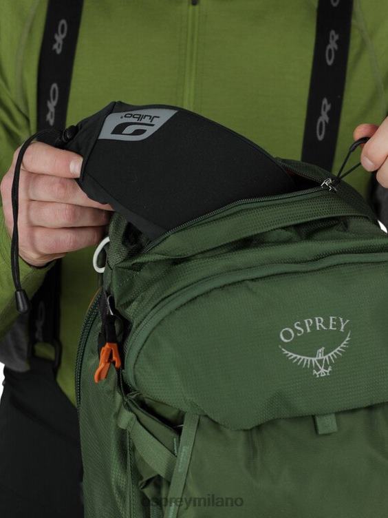 nero soelden 22 sci fuoripista e snowboard | turismo leggero Osprey uomini J82N2447 zaino
