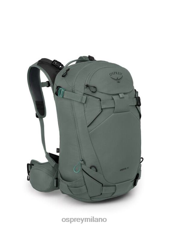 verde foglia di pino kresta 30 sci alpinismo/snowboard Osprey unisex J82N2465 zaino