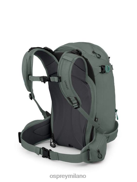 verde foglia di pino kresta 30 sci alpinismo/snowboard Osprey unisex J82N2465 zaino