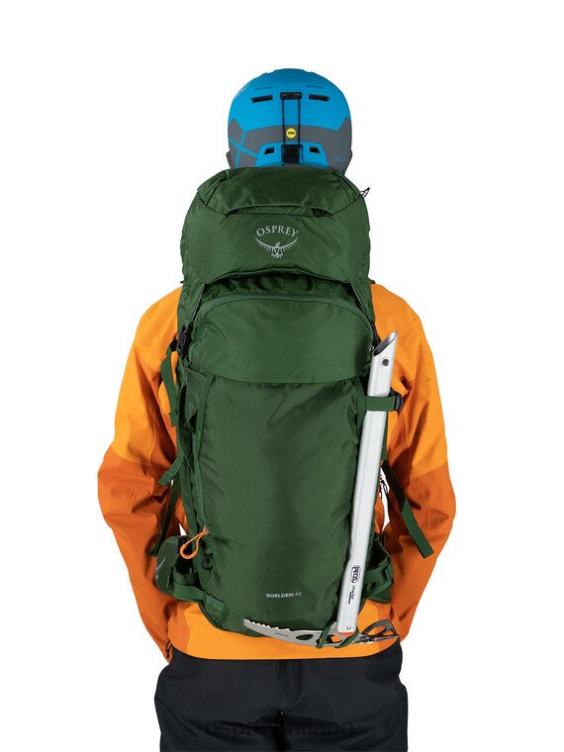 verde muschio soelden 42 sci alpinismo/snowboard | turismo leggero Osprey unisex J82N2450 zaino