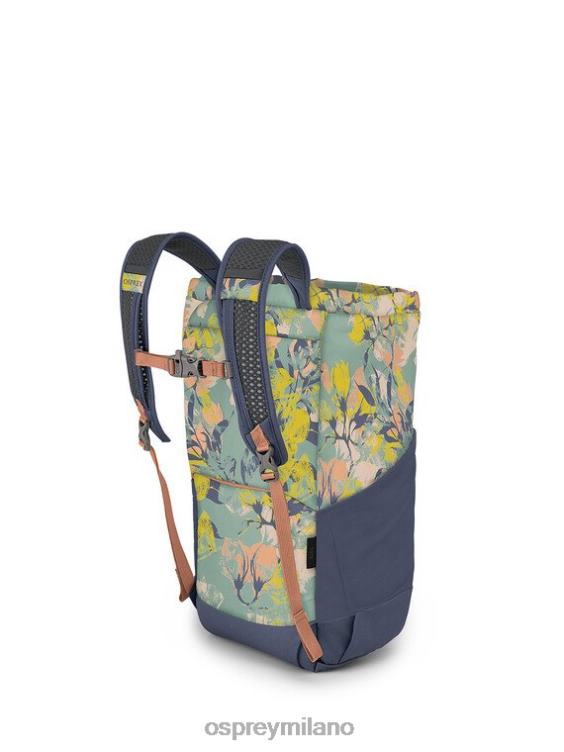 Blu giubileo con stampa magnolia borsa tote daylite tutti i giorni Osprey unisex J82N2400 zaino