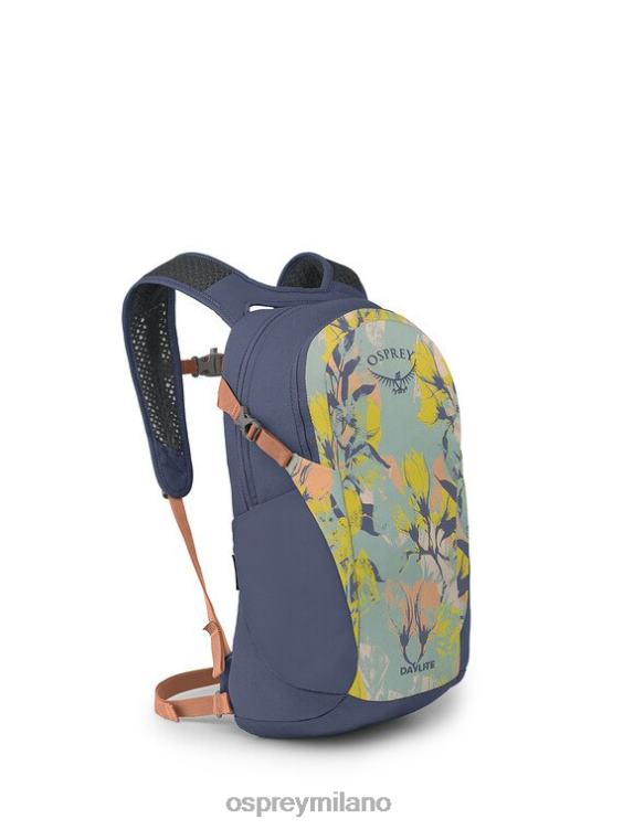 Blu giubileo con stampa magnolia giorno leggero tutti i giorni Osprey unisex J82N2370 zaino
