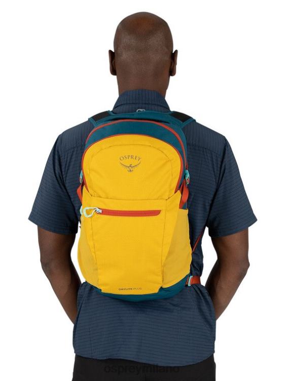 abbagliante giallo blu Venturi daylite più tutti i giorni Osprey unisex J82N2384 zaino