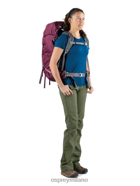 aurora viola renn 65 zaino in spalla Osprey donne J82N2106 zaino