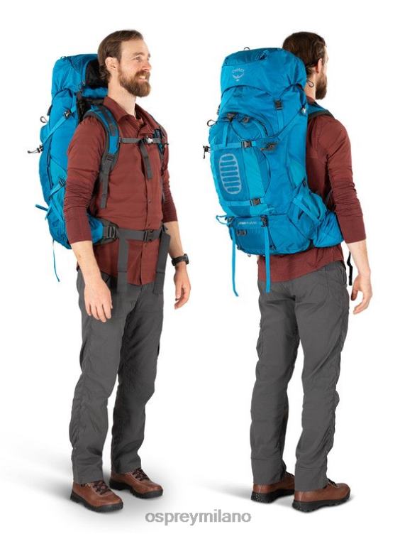 axo verde etere più 60 zaino in spalla Osprey uomini J82N267 zaino