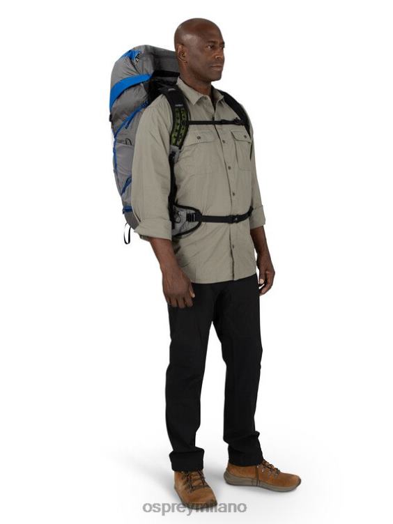 dale grigio e blu exos pro 55 zaino in spalla Osprey unisex J82N226 zaino