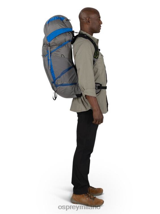 dale grigio e blu exos pro 55 zaino in spalla Osprey unisex J82N226 zaino