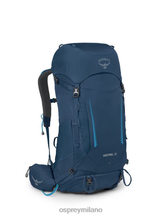 erica blu atlante Kestrel 38 zaino in spalla Osprey unisex J82N2222 zaino