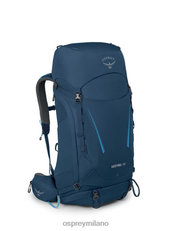 erica blu atlante Kestrel 48 zaino in spalla Osprey unisex J82N252 zaino