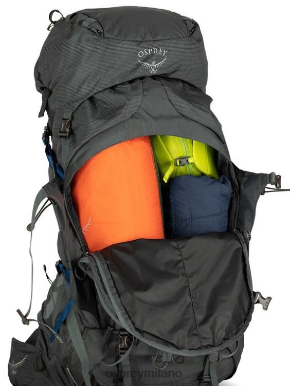 grigio eclissi etere più 70 zaino in spalla Osprey uomini J82N275 zaino