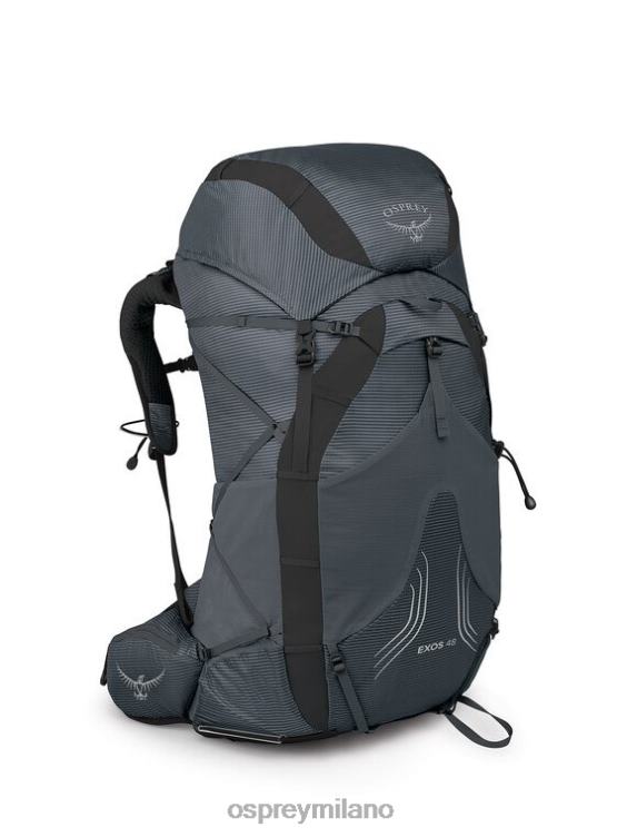 grigio tungsteno exos 48 zaino in spalla ultraleggero Osprey uomini J82N222 zaino
