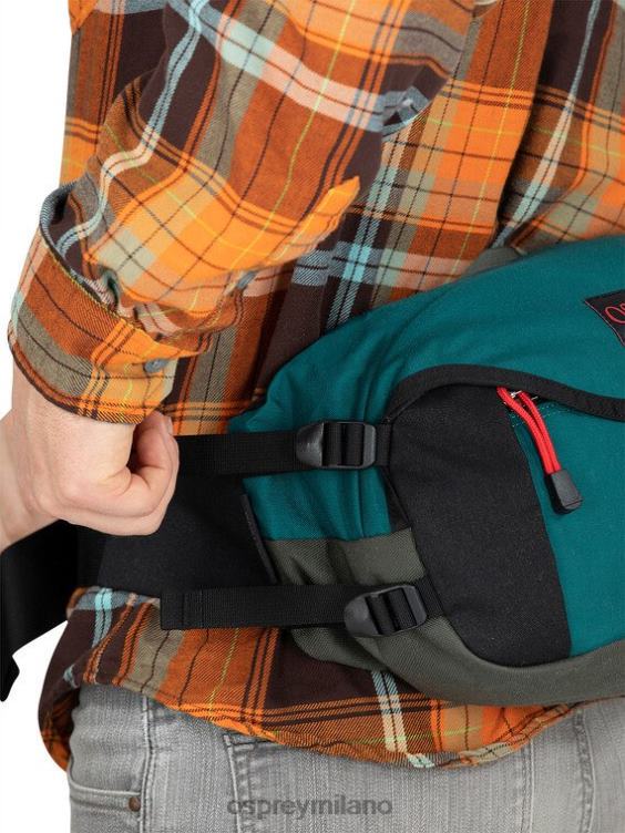 griglia bianca nera marsupio storico 8 nanofly edizione limitata | stile di vita Osprey unisex J82N2429 zaino