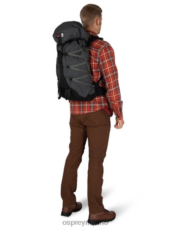 griglia bianca nera patrimonio etere 30 stile di vita nanofly Osprey unisex J82N2426 zaino