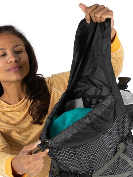 griglia bianca nera patrimonio etere 30 stile di vita nanofly Osprey unisex J82N2426 zaino