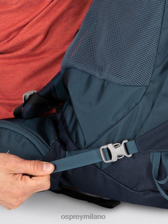 mamba nero volt 65 zaino in spalla Osprey uomini J82N239 zaino