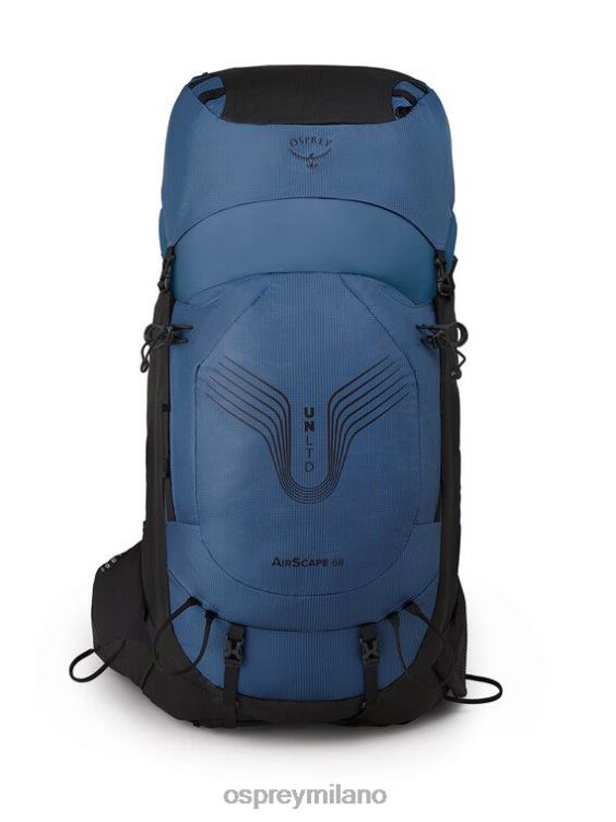 marina baia blu unltd airscape 68 zaino in spalla Osprey uomini J82N249 zaino