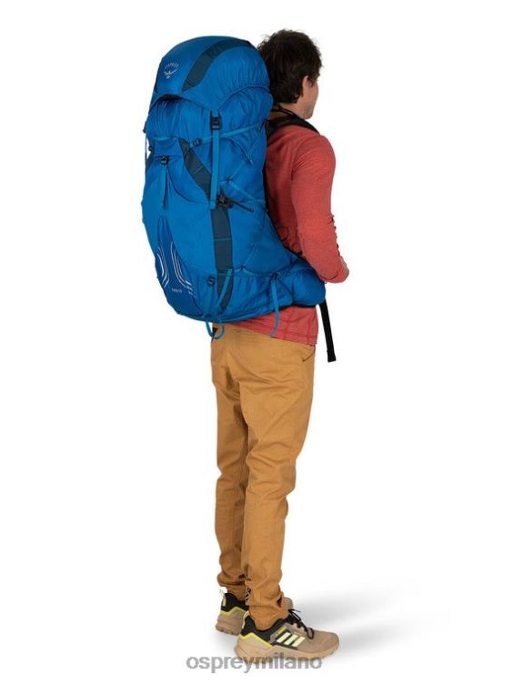 nastro blu exos 58 zaino in spalla ultraleggero Osprey uomini J82N225 zaino