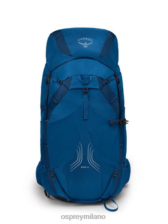 nastro blu exos 58 zaino in spalla ultraleggero Osprey uomini J82N225 zaino