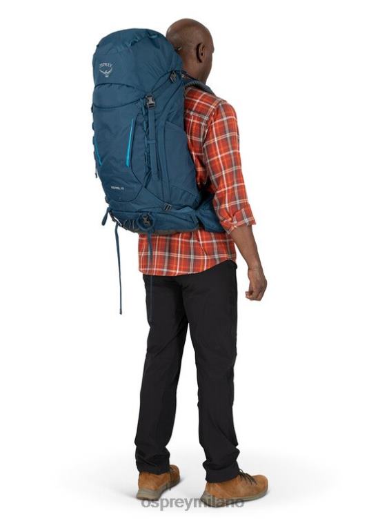 nero Kestrel 48 zaino in spalla Osprey unisex J82N253 zaino