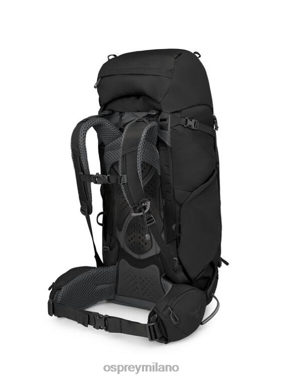 nero Kestrel 58 zaino in spalla Osprey unisex J82N255 zaino