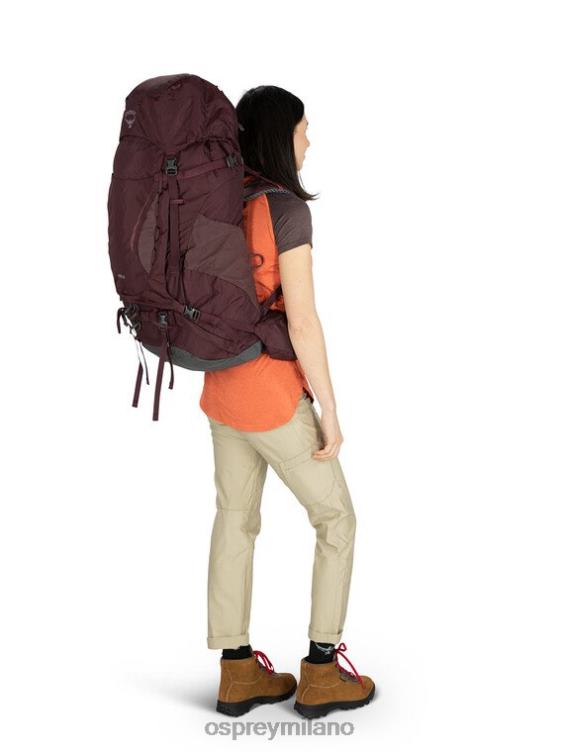 nero Kyte 68 zaino in spalla Osprey unisex J82N265 zaino
