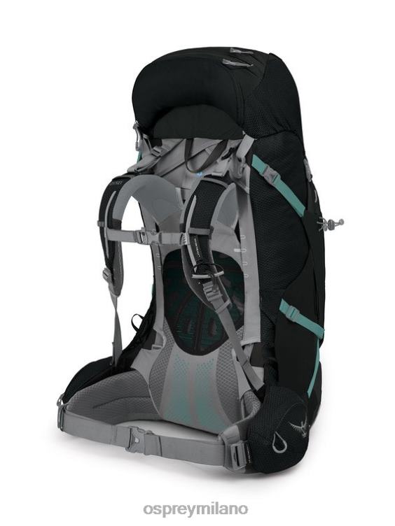 nero ariel più 60 zaino in spalla Osprey donne J82N290 zaino
