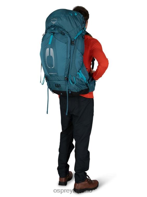 nero atmosfera ag 65 zaino in spalla Osprey uomini J82N215 zaino