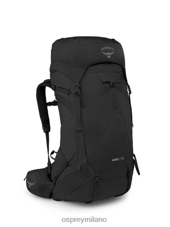 nero aura ag lt 50 zaino in spalla Osprey donne J82N26 zaino