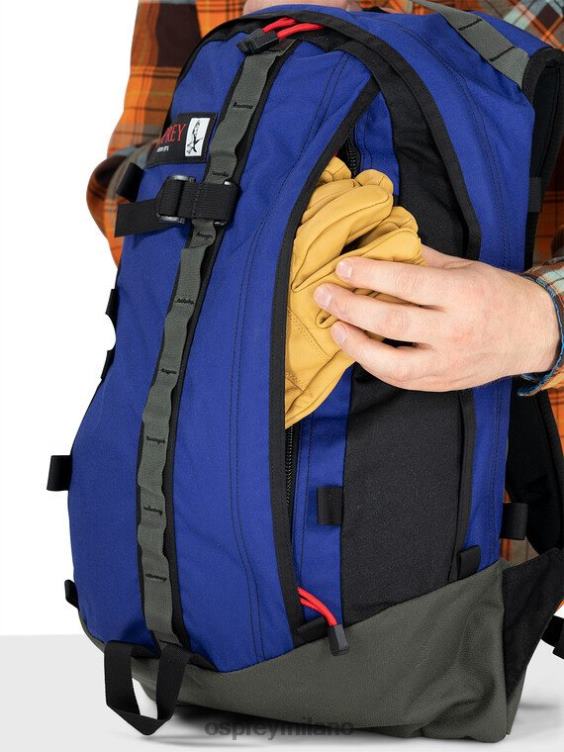 nero patrimonio simplex 20 stile di vita Osprey unisex J82N2433 zaino