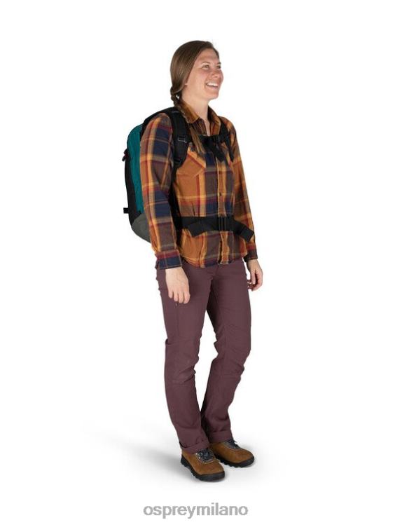 nero patrimonio simplex 20 stile di vita Osprey unisex J82N2433 zaino