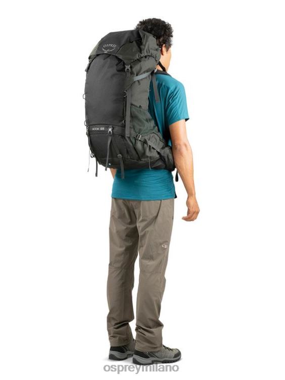 nero torre 65 zaino in spalla Osprey uomini J82N2100 zaino