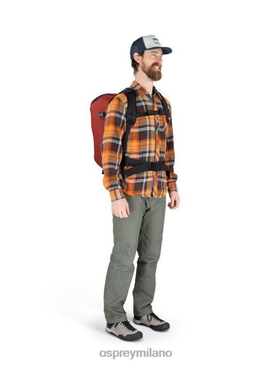rosso bazan patrimonio scarabeo 30 stile di vita Osprey unisex J82N2422 zaino
