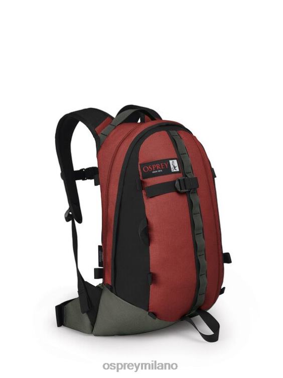 rosso bazan patrimonio simplex 20 stile di vita Osprey unisex J82N2432 zaino